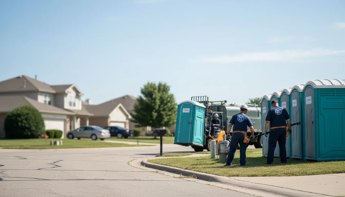 Porta Potty Rental in Texline, TX near me